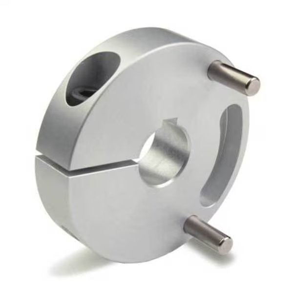 CntrlFlx Cplng Hub w/Key, Single, Bore 14mm, OD37.0mm, Alum, MCPTSK37-14-A, Ruland, Mfr#: MCPTSK37-14-A