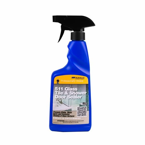 Sealant, 511 Glass Tile & Shower Sealer, 16 Ounce, Miracle Sealants, Mfr#: GTSS16OZ6