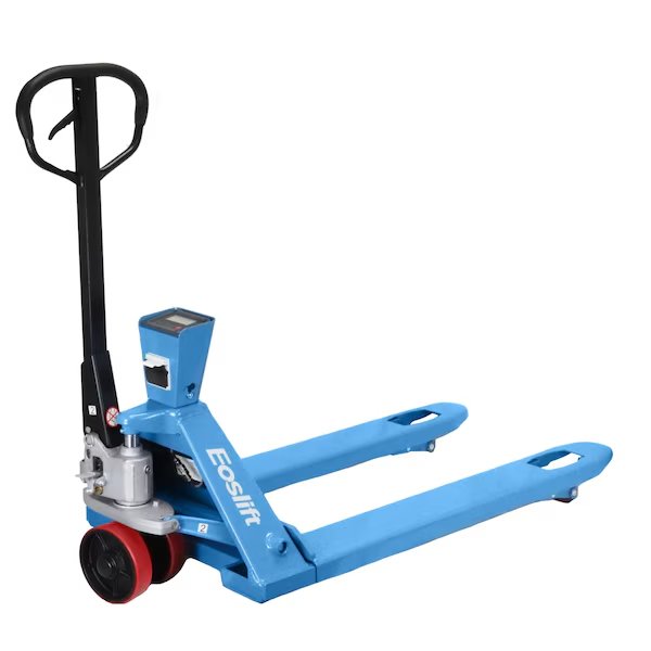 Industrial Grade E20MP Manual Pallet Jack 4,400 lbs. 27 in. x 48 in. German Seal System with Polyurethane Wheels, Eoslift, Mfr#: E20MP