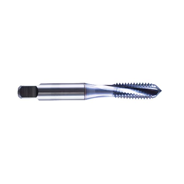 #2-56 NC H2 2 Flute Mod. Bottom SuperTuf Ti Spiral Flute Tap with TiCN, Regal Cutting Tools, Mfr#: 074680MS