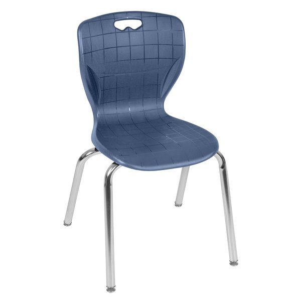 Regency 18 in Learning Classroom Chair (4 pack)- Navy Blue, Regency, Mfr#: 4540NV4PK
