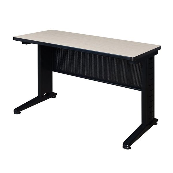 Rectangle Tables > Training Tables > Fusion Training Tables, 48 X 24 X 29, Wood|Metal Top, Maple, Fusion, Mfr#: MFTT4824PL