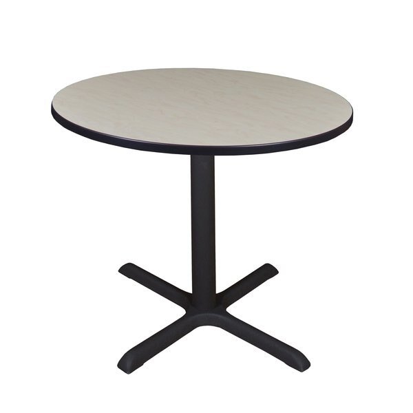 Round Tables > Breakroom Tables > Cain Square & Round Tables, 42 W, 42 L, 29 H, Wood|Metal Top, Cain, Mfr#: TB42RNDPL