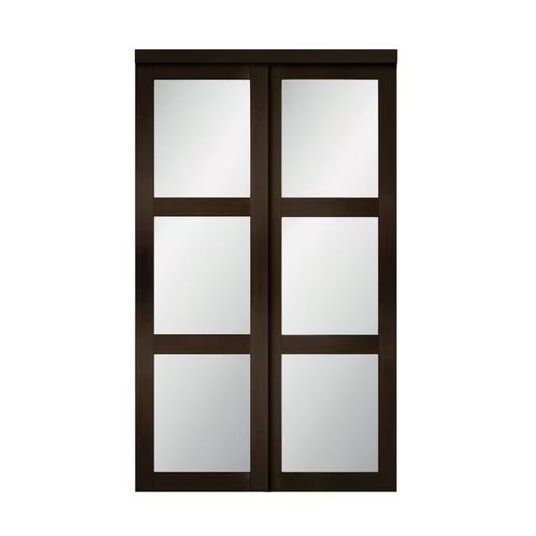Renin 60 in. x 80 1/2 in. Euro 3-Lite Bypass Door, Renin, Mfr#: EU2290ESFGE060080