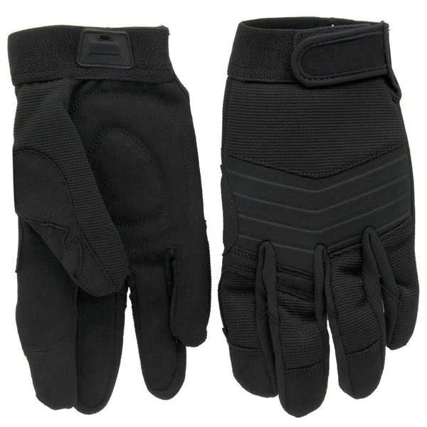 Glove Protection Impact-Resistant Tactical Work Gloves w Padded Palms Touchscreen Compatible XL, Scipio, Mfr#: BHG632