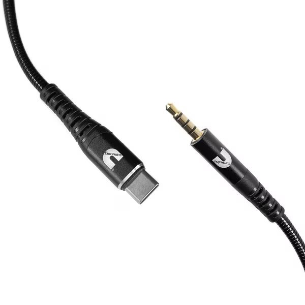 4ft Flex Steel USB-C Aux Cable, Cummins, Mfr#: CMN4712