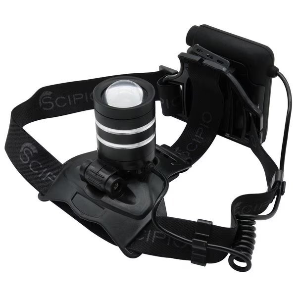 Cree 800 Lumen Headlamp Tactical Use Indoor Outdoor Headband Flashlight Headlight, Scipio, Mfr#: HL1906015