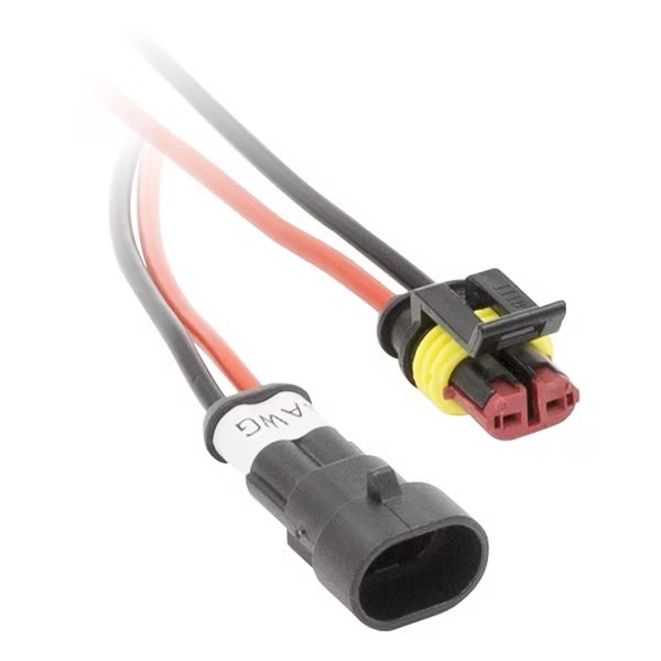 WATERPROOF CONN/2C PLUG IN/MALE-FEMALE18, Installbay By Metra, Mfr#: IBWTH18