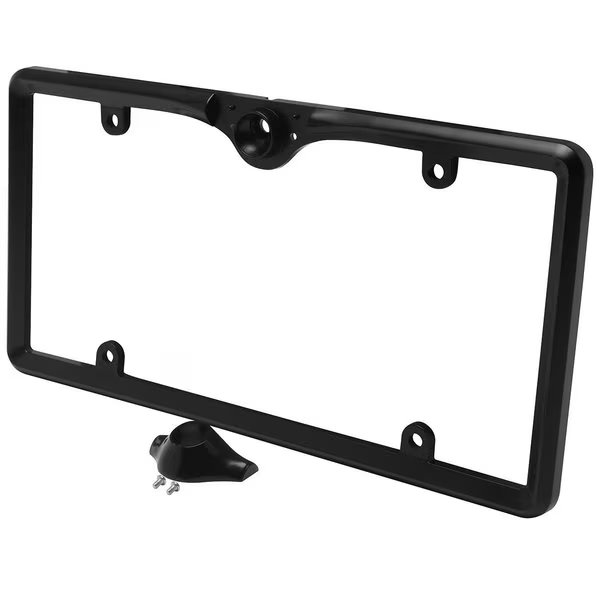 License Plate Frame Camera Bracket, Black, Crimestopper, Mfr#: LPFRAMEBLK