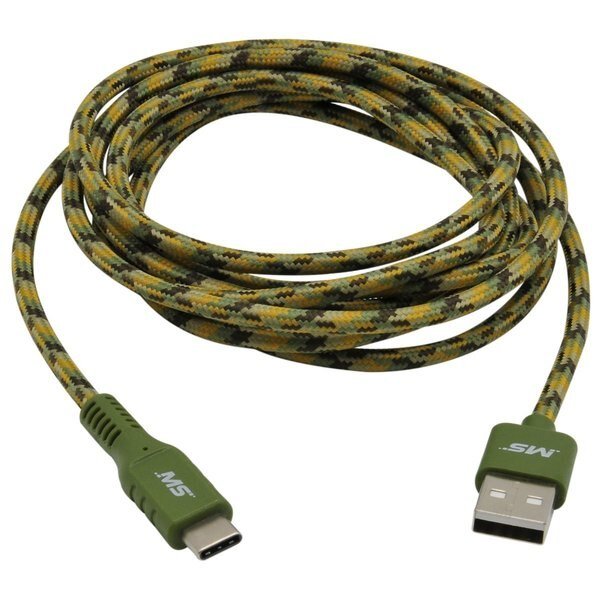 USB-C Charge and Sync Cable, Camo, 7ft, Mobilespec, Mfr#: MB06635