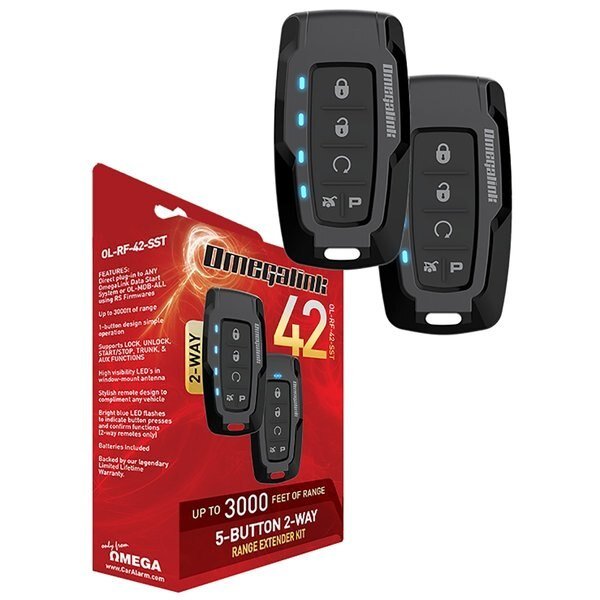 Rf Kit 900Mhz Sst Led 5Btn 2Way, Excalibur / Omega, Mfr#: OLRF42SST