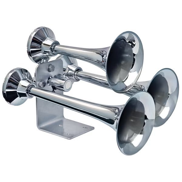 Pacific Express3 Trumpet Train Horn, 152dB, Wolo Manufacturing, Mfr#: PACIFIC854