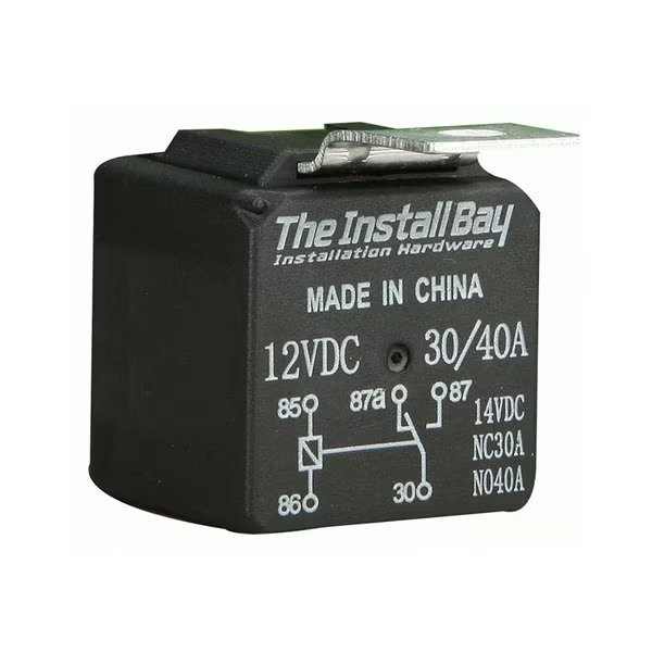RELAY SPDT 12V 30/40 AMP  ECONOMY, Installbay By Metra, Mfr#: RL3040