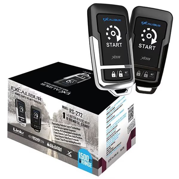 Rs 433Mhz 1+1 Button Rs+Data Alarm, Excalibur / Omega, Mfr#: RS272