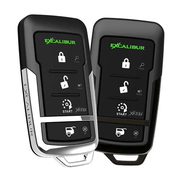 Remote Start/Keyless, Blade, 2W, 3D, 4-Butn, Excalibur / Omega, Mfr#: RS3753DB