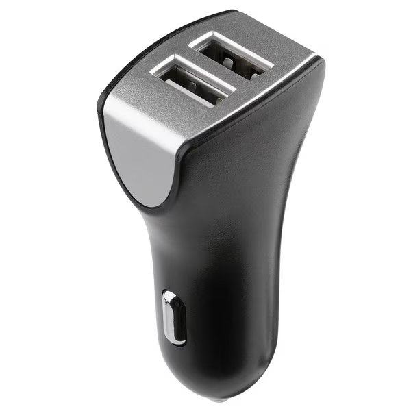 Dual USB DC Car Charger  24W, Rove, Mfr#: RV01111