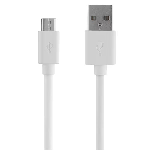 4 ft Micro to USB Cable  White, Rove, Mfr#: RV06102