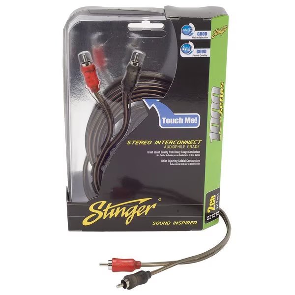 20'RCA 2CH 1000 SERIES, Stinger Electronics, Mfr#: SI1220