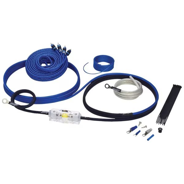 AMPKIT 8GA COMPLETE KIT 1750W, Stinger Electronics, Mfr#: SK6681