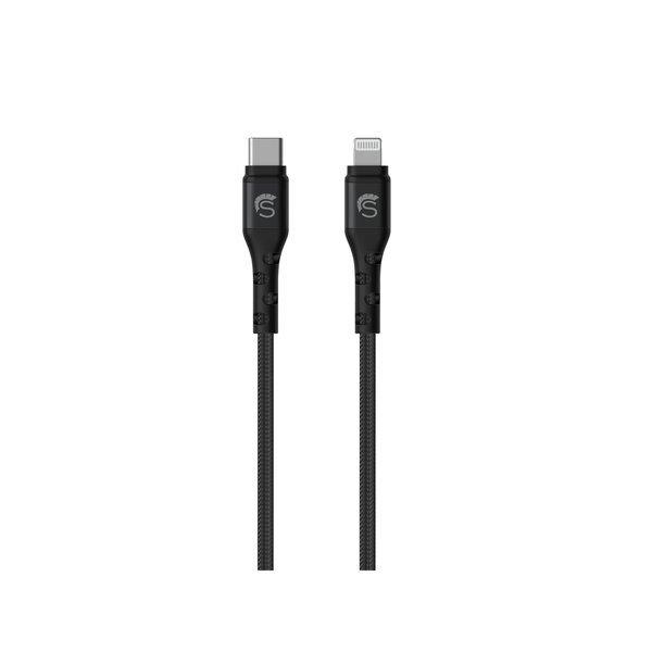 10ft Kevlar Lightning to USB-C Braided, Scipio, Mfr#: STLIGHTC10