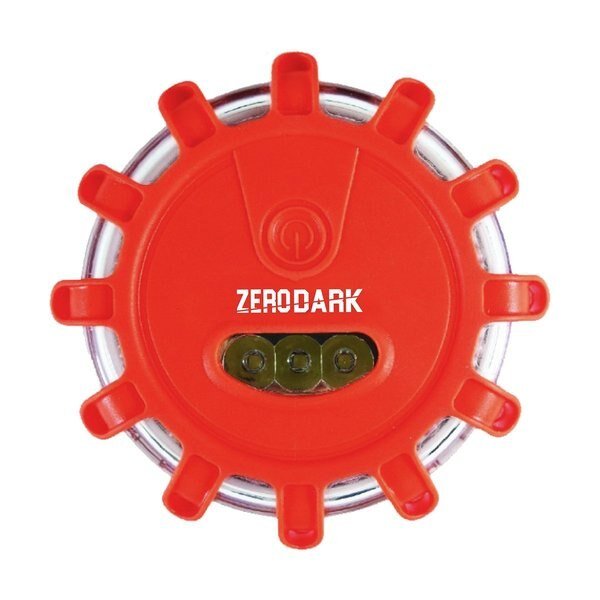 LED Roadside  Flare Safety Puck, Zerodark, Mfr#: SZRFP05