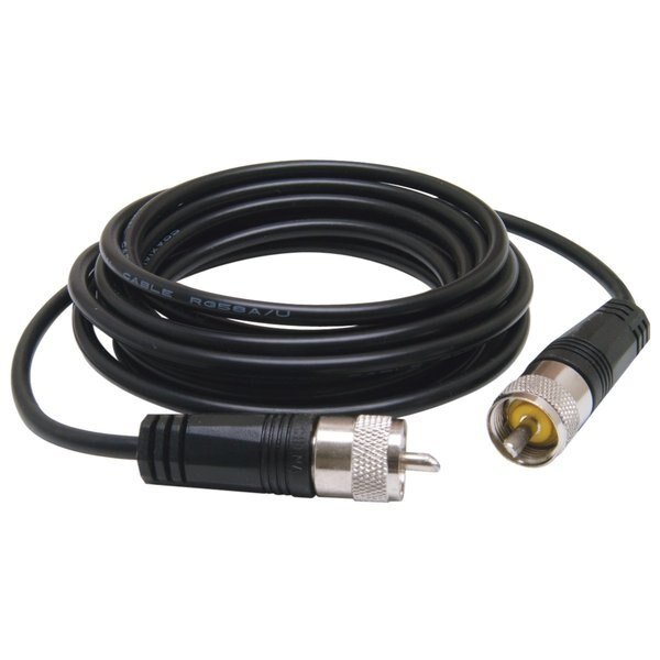 CB Antenna Coax Cable with PL-259 Connec, Truckspec, Mfr#: TS-9CC