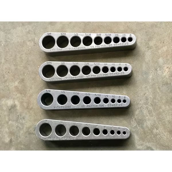 4 Piece Set - Complete Set of V-TapGuides by Big Gator Tools, Big Gator Tools, Mfr#: Big Gator Tap Set