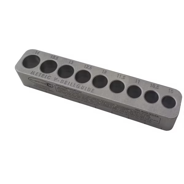 Metric V-DrillGuide® (10-14mm), Big Gator Tools, Mfr#: MDG2000NP