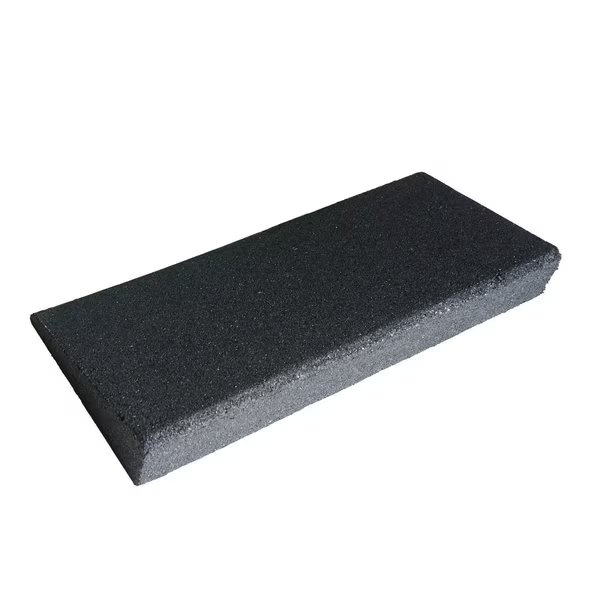 "Eco-Safety" Ramp 2.5 in. T x 6 in. W x 19.5 in. L - Coal - 4 Pack, Rubber-Cal, Mfr#: 04-127-CO-4pk