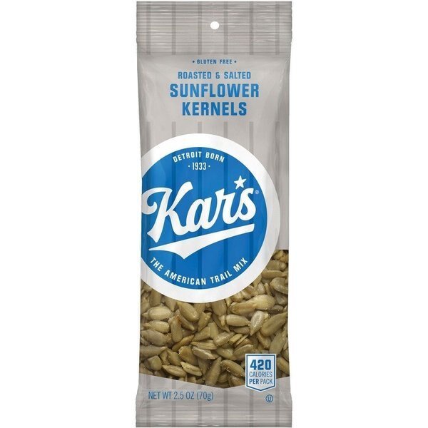Sunflower Kernels, Roasted and Salted, 2.5 oz, 12 BG/BX, AST PK, Kars, Mfr#: KARSN08235