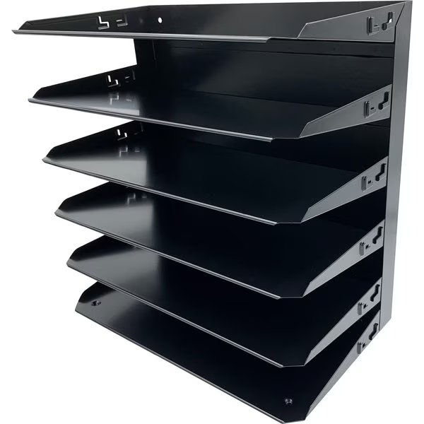 Horizontal Slots Desk Organizer, Huron, Mfr#: HURHASZ0153