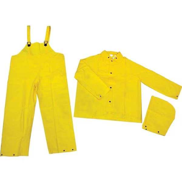 Rainsuit, 3 Piece, XX-Large, Yellow, River City, Mfr#: MCS2003X2