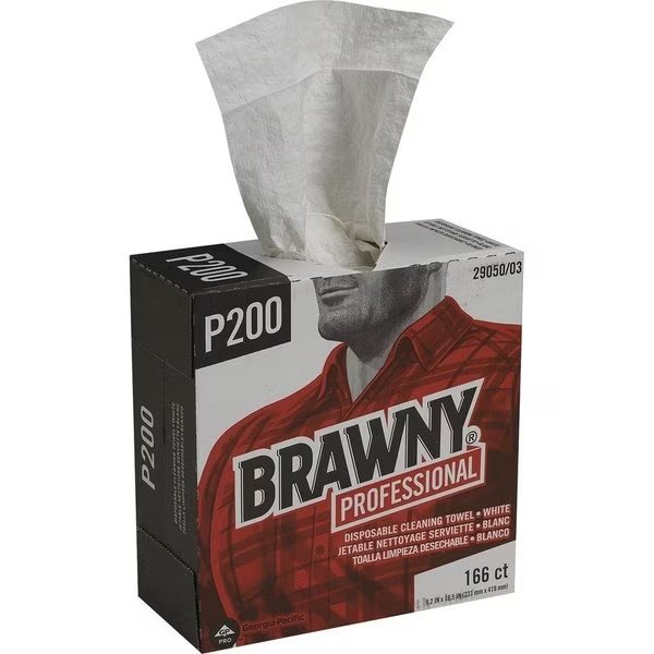 Brawny Professional Paper Towels, White, 5 PK, Brawny, Mfr#: GPC2905003