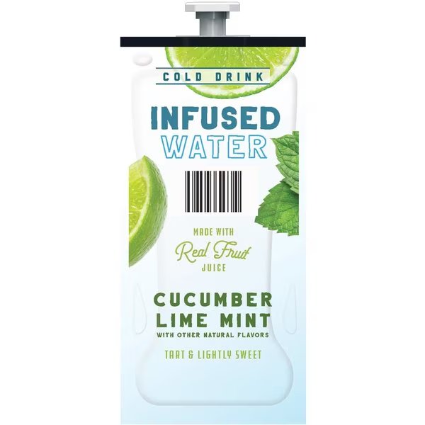 Cucumber Lime Mint Infused Water, 100PK, Lavazza, Mfr#: LAV48051