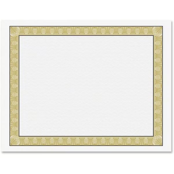 Stationery, Certifs, 50Pknl Pk, Geographics, Mfr#: GEO21015