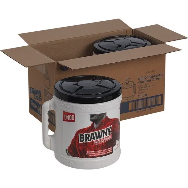 Dispenser, Bckt, Twl, Drc 2PK, Brawny, Mfr#: GPC20040