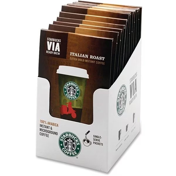 COFFEE, ITALIAN, 8 PACK, Starbucks, Mfr#: SBK12407838