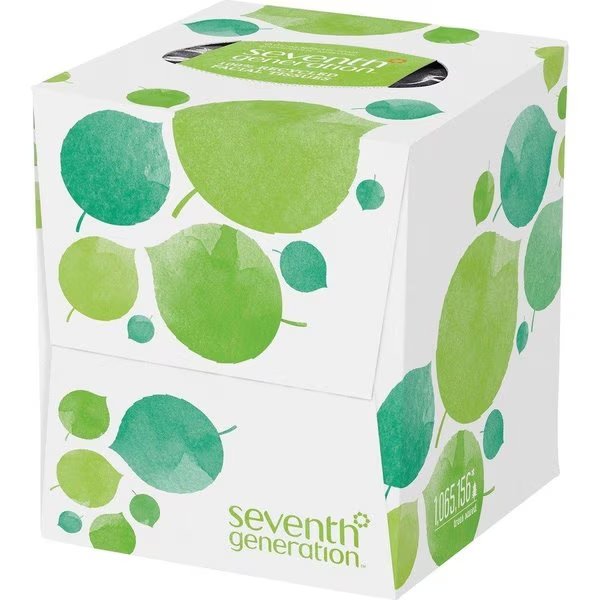 2 Ply Facial Tissue, 36 PK, Seventh Generation, Mfr#: SEV13719CT