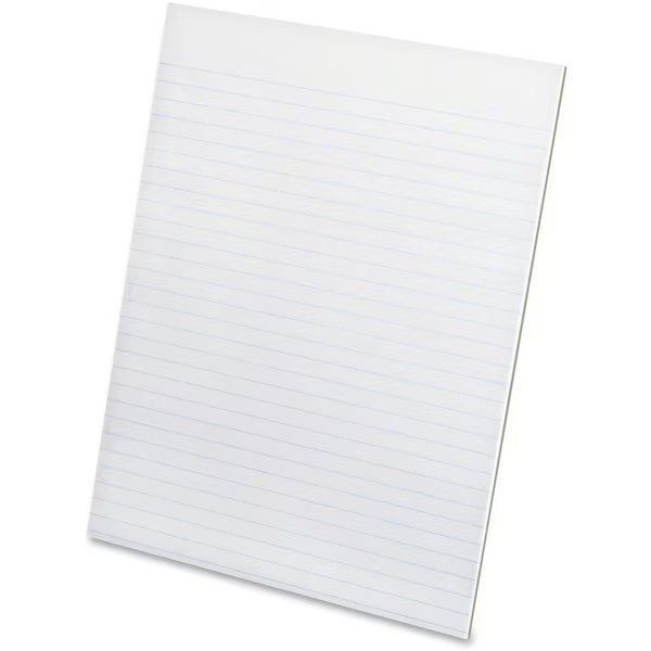 Pad, N/Ruld, Padded, Ltr, Wht Pk, Ampad, Mfr#: TOP21118