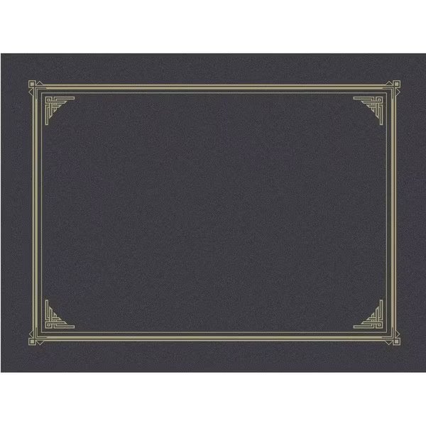 Certificate, Document Cover, 12-1/2"x9-3/4", 6/PK, Metallic Gray PK, Geographics, Mfr#: GEO47400