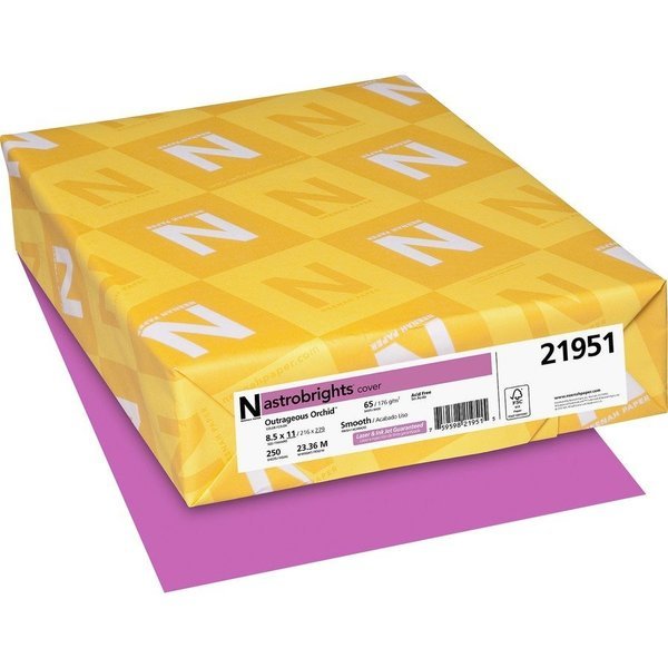 Paper, Astrobrt, 65#, Orchid Pk, Astrobrights, Mfr#: WAU21951