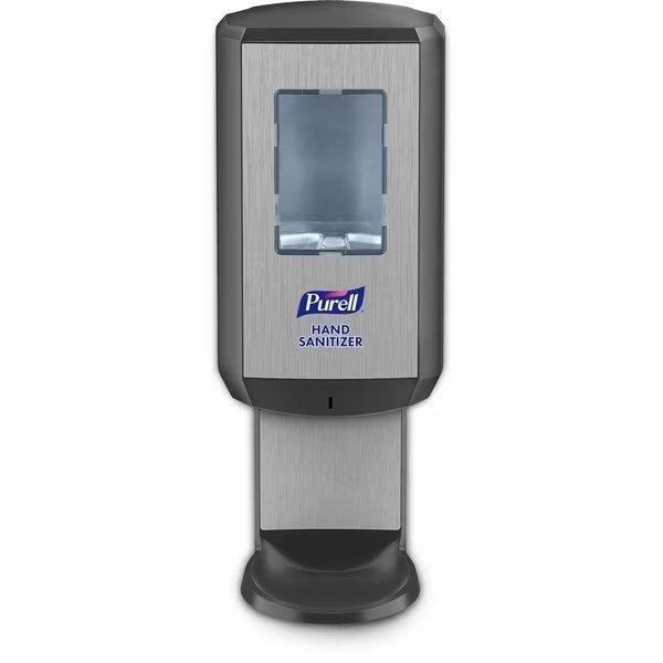 Dispenser, f/CS6 Hand Sanitizer, 1200ml Cap, Graphite/SR, Purell, Mfr#: GOJ652401
