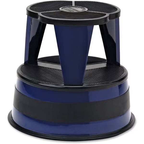 Step Stool, 350 lb Cap, 16"x16"x14-1/4", Navy, Cramer, Mfr#: CRA100163