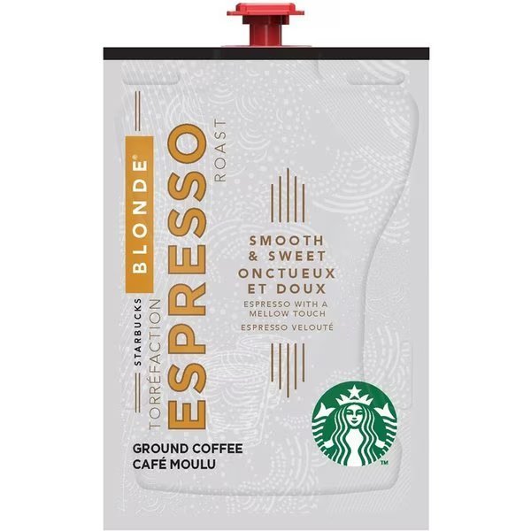 Portion Pack Starbucks Blonde Espresso Coffee, 72PK, Lavazza, Mfr#: LAV48042