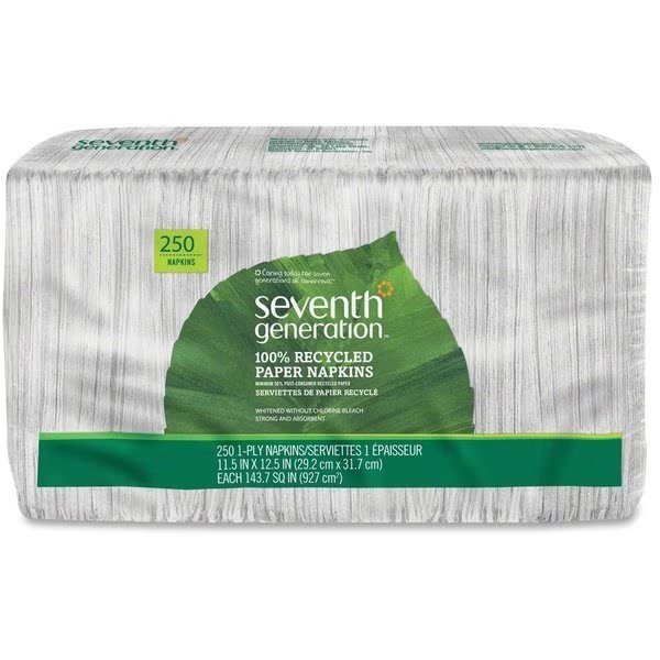 Napkins, Recycled, White 12PK, Seventh Generation, Mfr#: SEV13713CT