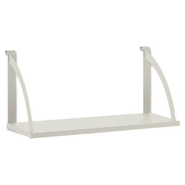 Shelf, f/Partition, Steel, 30"x12-3/4"x14-1/2", Gray, Hon, Mfr#: BSXVSH30GYGY
