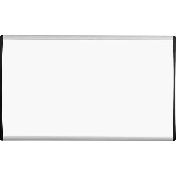 Magnetic Dry-Erase Board, Adjust. Clips, 30"x18", Silver Frame, Quartet, Mfr#: QRTARC3018