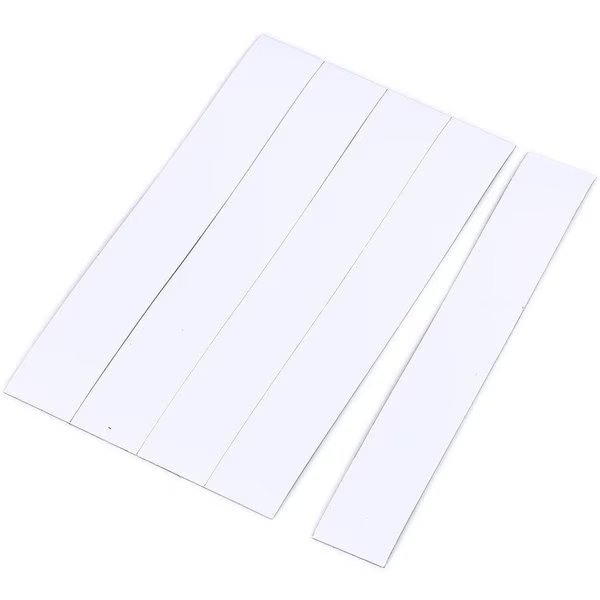 Dry-Erase Strips, Magnetic, 7/8"x6", 25/PK, White 20PK, Mastervision, Mfr#: BVCFM2518