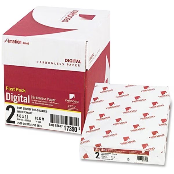 Paper, Carbonless 2Pt W/C Pk, Nekoosa, Mfr#: NEK17390