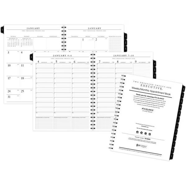 Refill, Appt, Wkly/Mnth, 9X11, At-A-Glance, Mfr#: AAG7091110